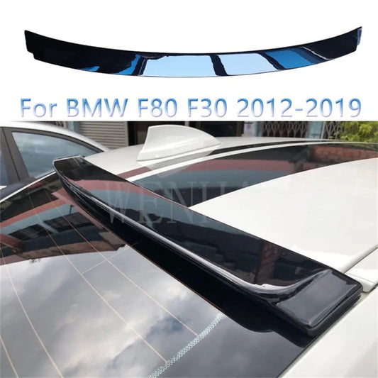 Bmw f30 roof spoiler gloss black