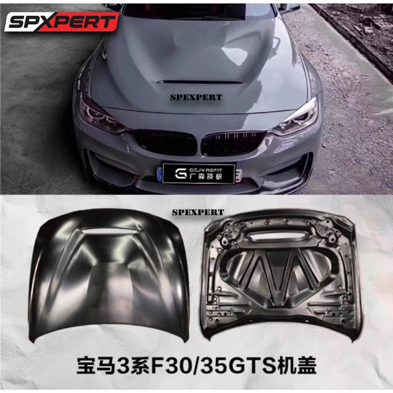 BMW f30 front hood gts design