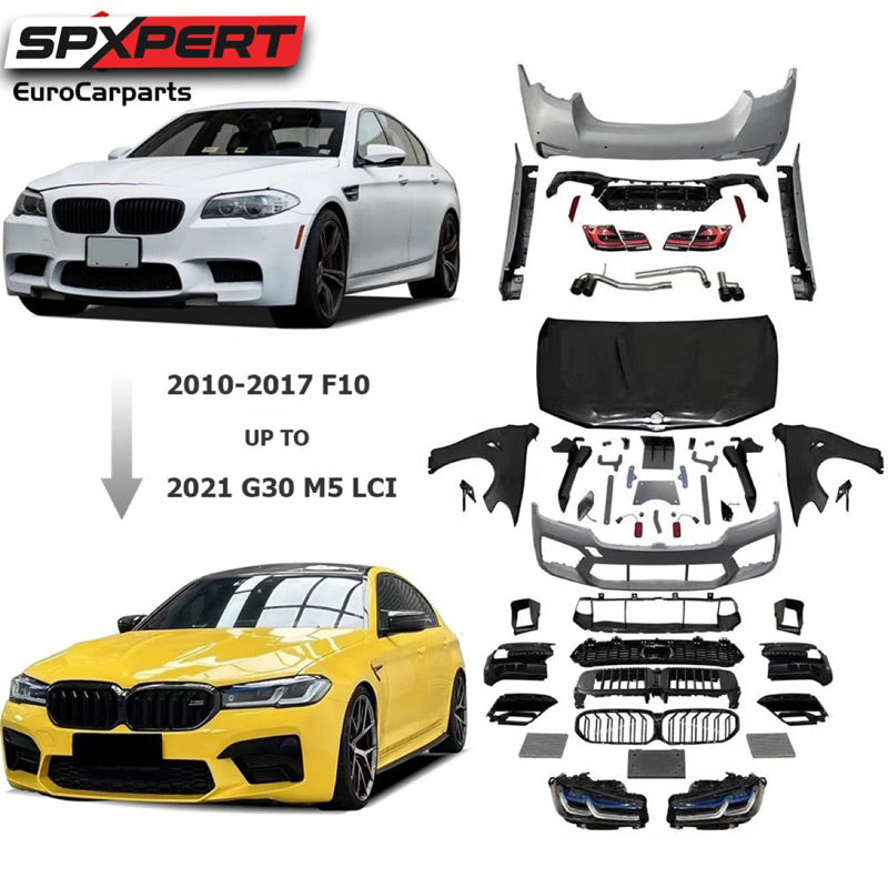 Bmw f10 conversion 1:1 g30 m5 bodykit