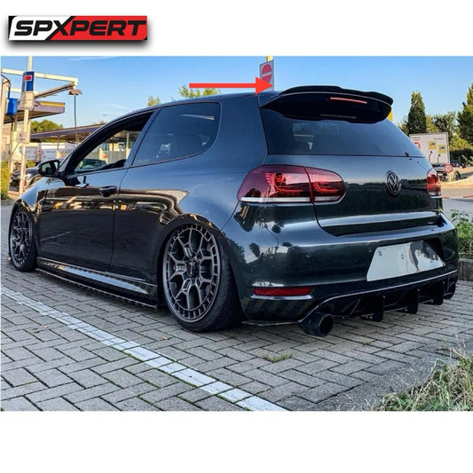 volkswagen Golf mk6 tsi mt rear spoiler