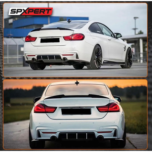 Bmw f32 m4 spoiler carbon fiber