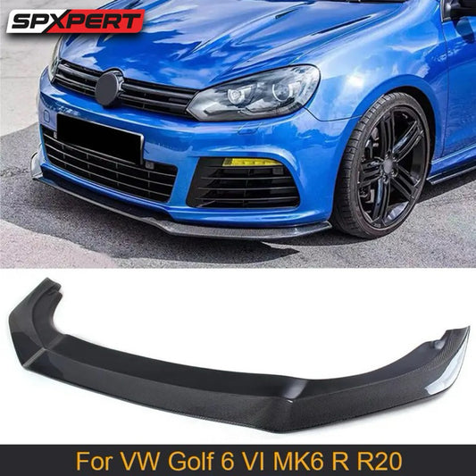 Volkswagen mk6R front lip glossy black