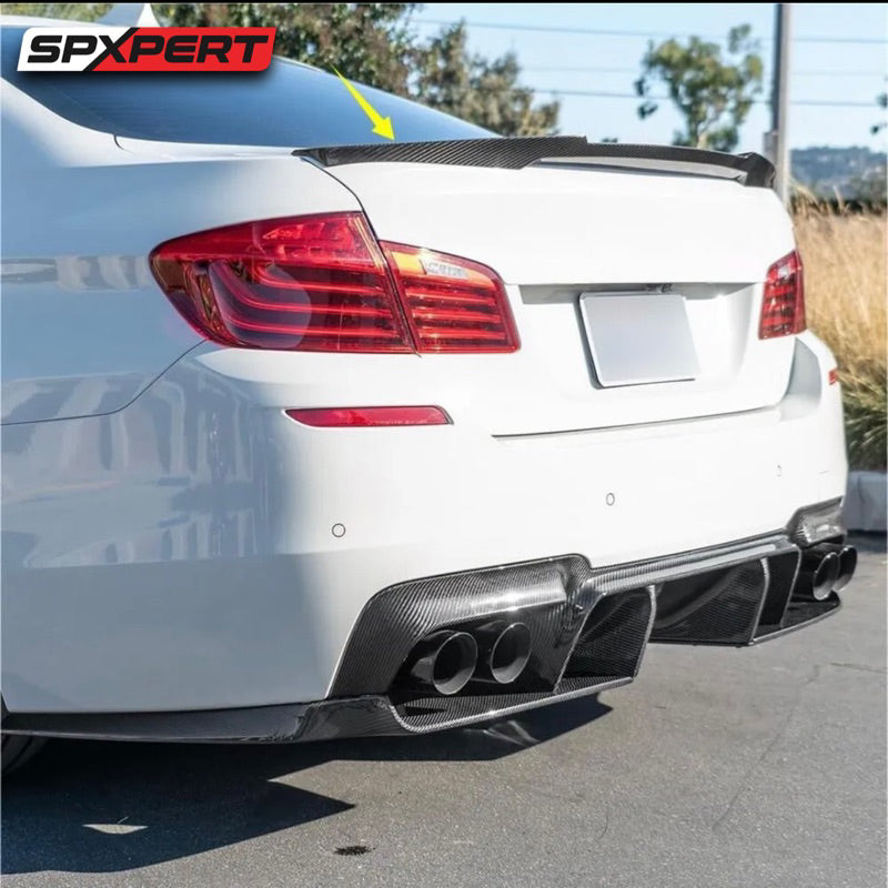 Bmw f10 spoiler carbon fiber m4