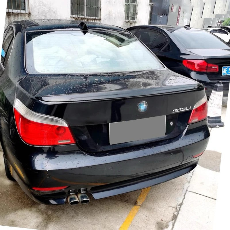 Bmw e60 sport spoiler with color