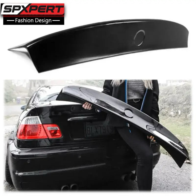 bmw e46 cls spoiler gloss black