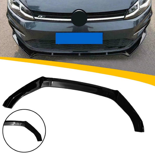 Volkswagen mk7 mk7.5 front lip gloss black v1